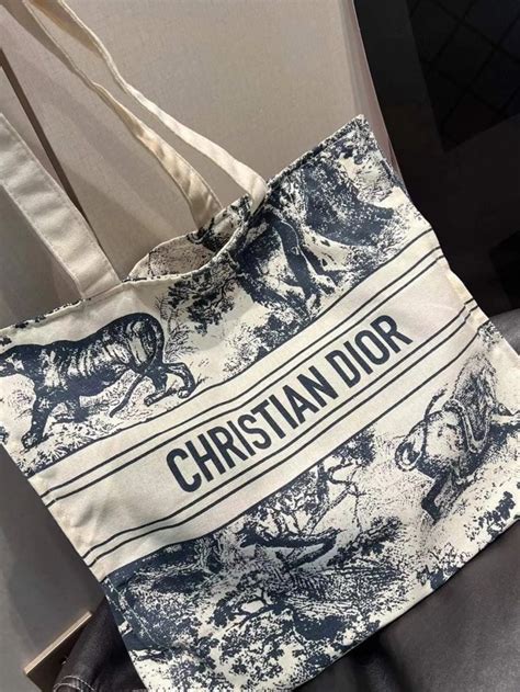 christian dior vip tote bag|Christian Dior tote bag colorful.